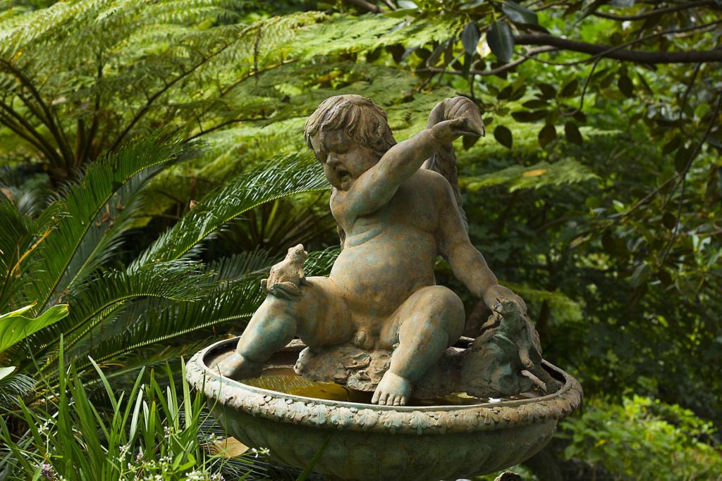 Wendy's Garden Cupid Statue