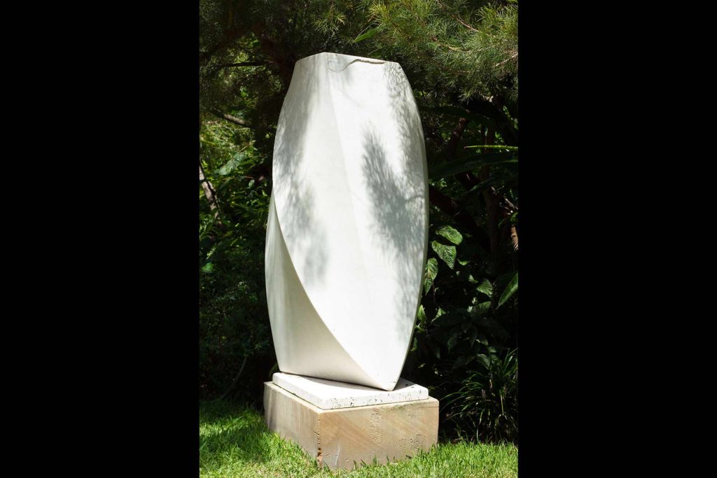 Wendy's Garden Marble Statue By Robert DuBourg